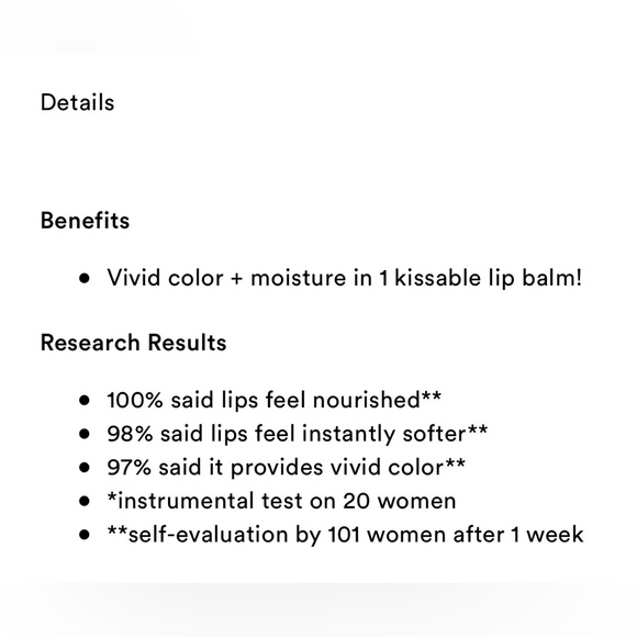 Benefit California Kissin Colorbalm- Ruby 22 - Picture 6 of 6